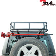 Tidal Black Steel Cargo Basket Fit for 87-18 Wrangler YJ TJ JK