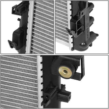 DNA Motoring OEM-RA-2957 2957 Factory Style Aluminum Cooling Radiator Replacement