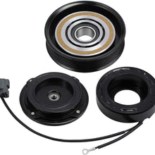 LiNKFOR 38810-RAA-A01 447220-4863 38810RCAA01 38810RDAA01 38810RDJA01 38810RGLA01 AC A/C Compressor Clutch KIT for Honda Acura Odyssey Pulley Coil Bearing Plate