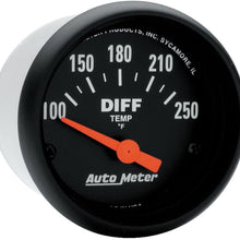 AUTO METER 2636 Z-Series Electric Differential Temperature Gauge