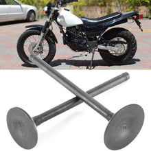Engine Head Intake Exhaust Valves, Pair Steel Alloy Engine Head Intake Exhaust Valve Parts Fits for SHINERAY ZHONGSHEN ZSCB 250cc