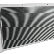 OzCoolingParts 3 Row Core Aluminum Radiator + 2 x 12" Fan w/Shroud Kit for 1967-1972 68 69 70 71 Chevy C10 C20 K10 K20 K30 Pickup Trucks and GMC More Models