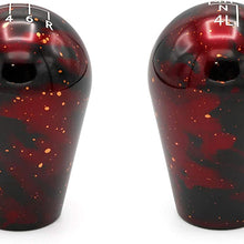 Billetworkz Manual Shift Knob and 4WD Transfer Case Knob for Jeep Wrangler JK/JKU 2007-18