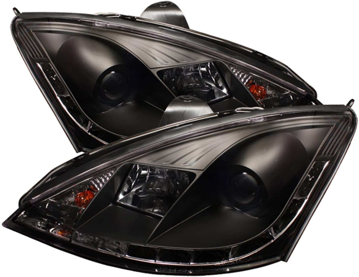 Spyder Auto 444-FF00-DRL-BK Projector Headlight