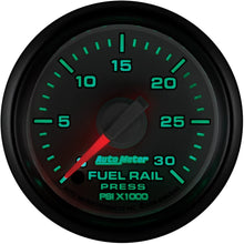 Auto Meter 8593 2-1/16" 0-30000 PSI Fuel Rail Pressure Gauge 2007.5 and Newer Dodge Cummins 6.7L GM Duramax Lbezel and LMM
