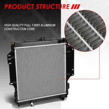 208 OE Style Aluminum Core Radiator Replacement for Suzuki Samurai 85-88