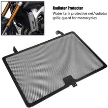 Qii lu Motorcycle Radiators Guard, Motorcycle Radiators Guard Grill Protectors Refit Water Tank Protective Net Radiator Grille Guard Cover for Yamaha MT-09 13-15