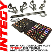 Integy RC Model Hop-ups C27985SILVER Billet Machined Wheelie Bar Kit for Traxxas X-Maxx 4X4