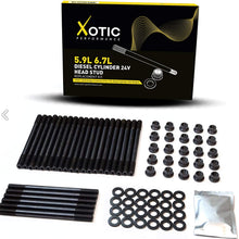 Head Stud Replacement Kit for 1998.5-2018 Dodge Cummins 5.9L 6.7L Diesel Cylinder 24V | Installation Instructions & Assembly Lubricant Included CP876