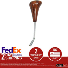 Genuine Wooden Zebrano Wood Gear Shift Knob for Mercedes W124 W114 W115 R107 W126 1968-1995