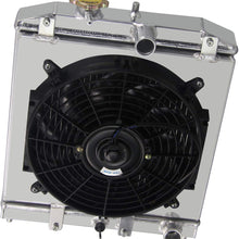 ALLOYWORKS 2 Row Aluminum Racing Radiator Fan Shroud Kit for 92-00 Honda Civic EK EG/ 93-97 DEL SOL Manual Transmission