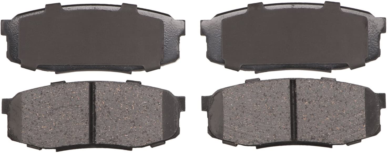 ADVICS AD1304 Ultra-Premium Rear Disc Brake Pad for Lexus/Toyota, (Set of 4)