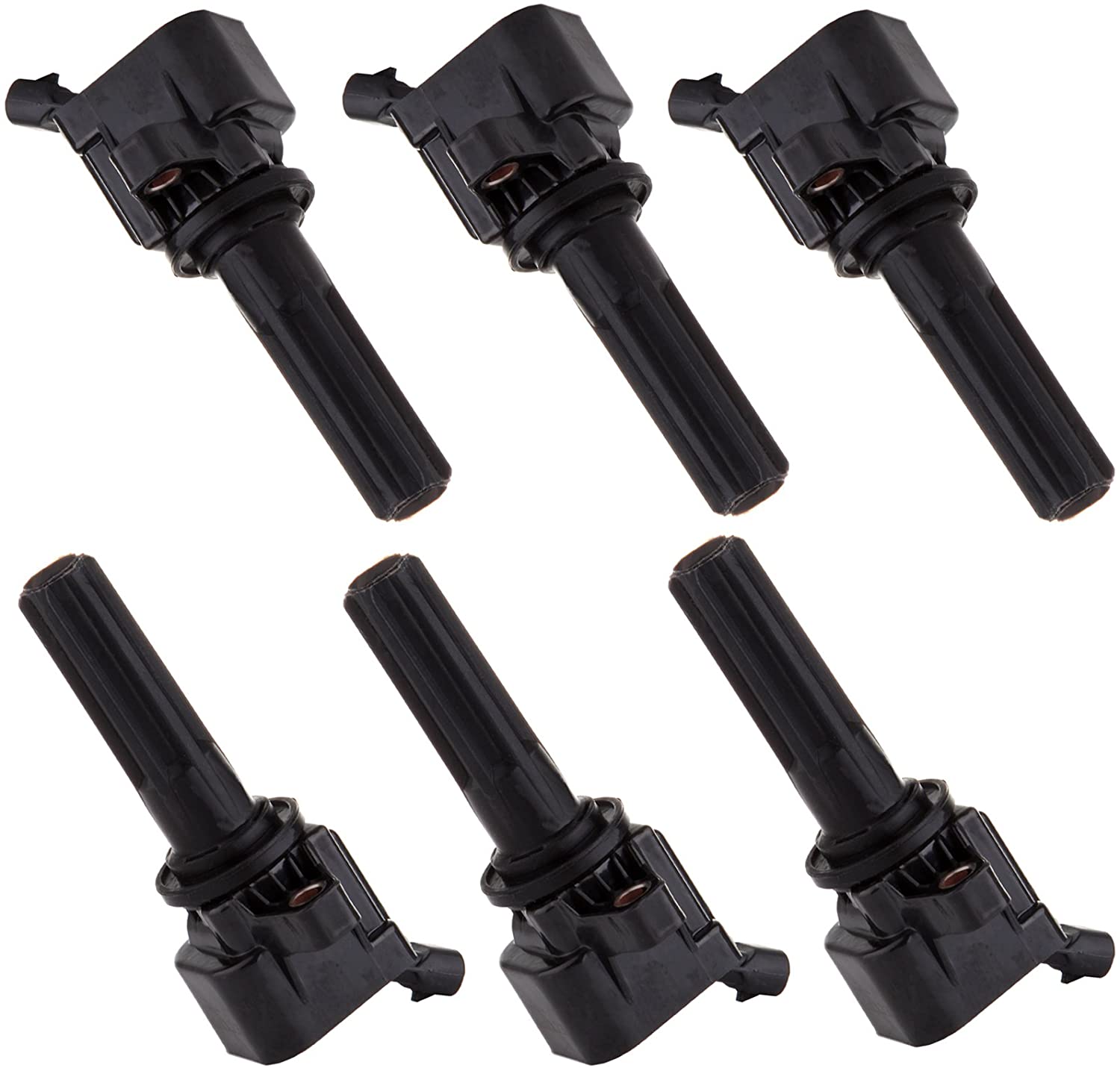 SCITOO 100% New 6pcs Ignition Coil Set Compatible with Hummer GMC Saab Buick Chev-y 2006-2012 Automobiles Fit for OE: UF497 C1558