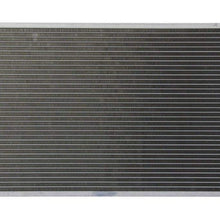 Automatic Transmission(AT) Aluminum/Plastic Radiator for 2003-2008 Vibe 1.8L 2003-2008 Corolla 2003-2008 Matrix 1.8L L4 with Oil Cooler