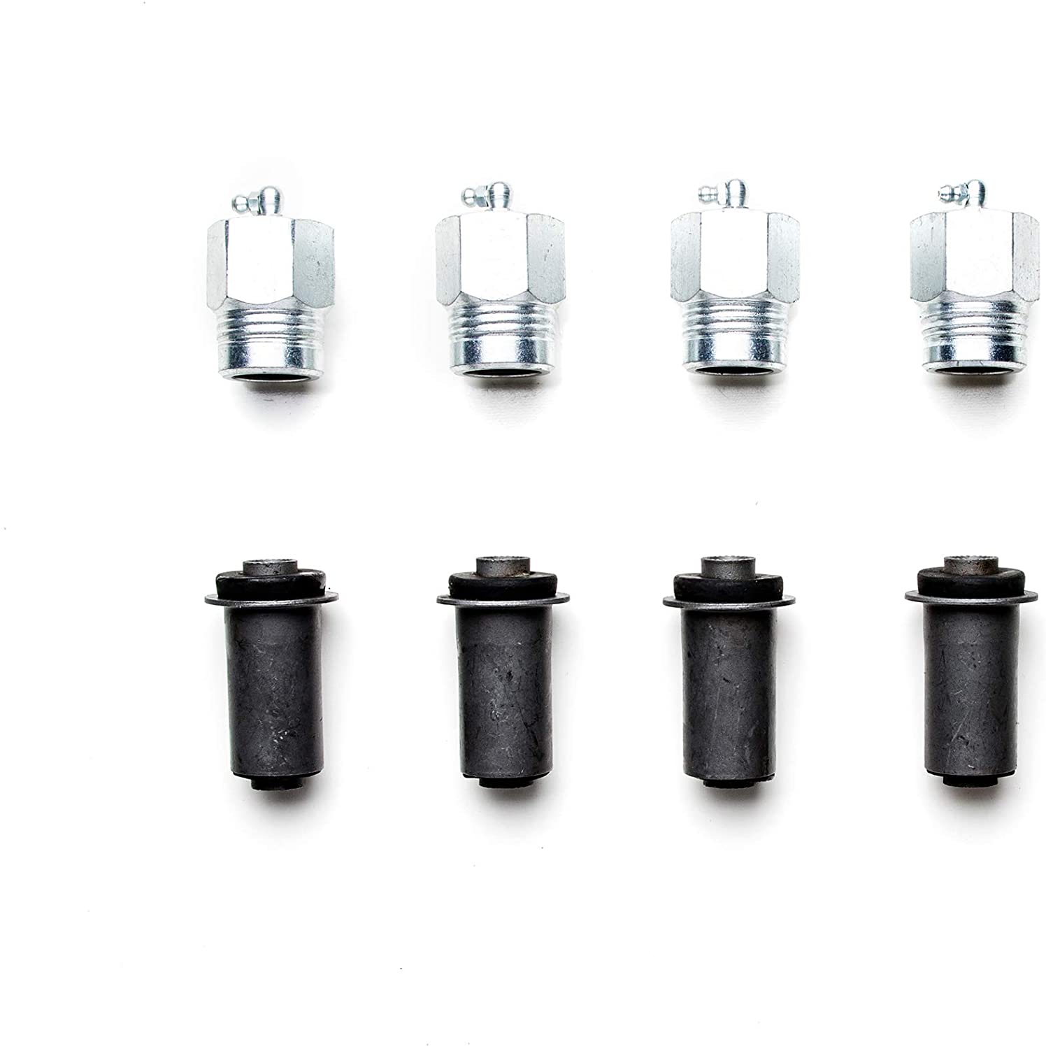 Andersen Restorations Upper Lower Control Arm Bushing Set Compatible with Ford Thunderbird OEM Spec Replacements (8 Piece Kit)