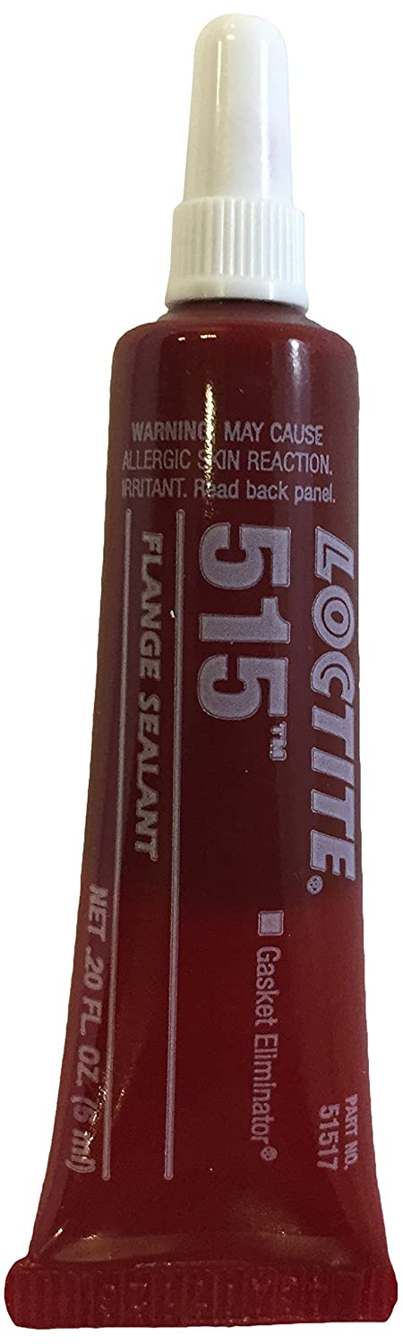 Loctite 209756 Purple 515 Gasket Eliminator Flange Sealant, -65 to 300 Degrees F Temperature Range, 6 mL Tube