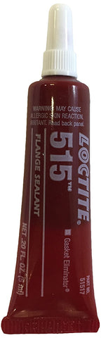 Loctite 209756 Purple 515 Gasket Eliminator Flange Sealant, -65 to 300 Degrees F Temperature Range, 6 mL Tube