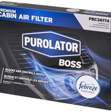 Purolator PBC36174 PurolatorBOSS Premium Cabin Air Filter with Febreze Freshness