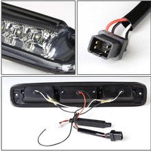 Smoked Dual Row LED 3rd Third Tail Brake Light Cargo Lamp Replacement for Chevy Silverado GMC Sierra GMT-800 99-07