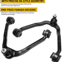Front Upper Control Arm Compatible with 2002-2006 Cadillac Escalade ESV EXT, 2000-2014 Chevrolet Suburban 1500/Tahoe/Avalanche 1500/Express 1500 2500, 1999-2014 GMC Savana 1500 2500/Sierra 1500/Yukon