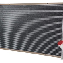 CoolingSky 3 Row All Aluminum Radiator compatible with 1969-1972 Chevrolet Corvette 7.0L 7.4L Big Block Engine