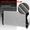13328 OE Style Aluminum Core Cooling Radiator Replacement for Chevy Impala Regal 2.0L 2.5L AT MT 14-19