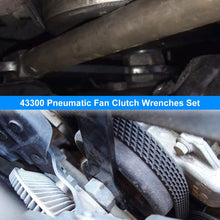 CTWHAUTO 43300 Pneumatic Fan Clutch Wrench Set for Ford,GM, Chrysler and Jeep Fan Clutch Removal Tool