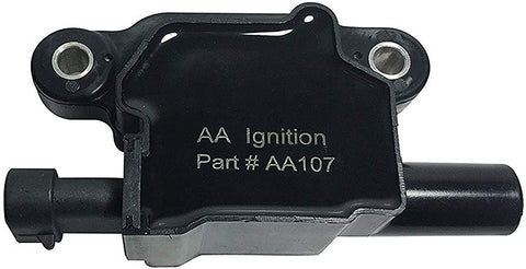 Ignition Coil Pack - Replaces GM 12570616, D510C - Fits Cadillac, Chevrolet, GMC, Pontiac 5.3L, 6.0L V8 - G8, Grand Prix, H3, Tahoe, Yukon, Silverado, Impala, Envoy, Trailblazer, Avalanche