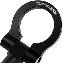 DNA Motoring THK-ZTL-9038-BK Aluminum Front/Rear Tow Hooks (M15.8xP3.175)