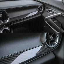 Xotic Tech Real Carbon Fiber Interior Gear Shift Knob Cover Overlay Trim Decal for Chevrolet Camaro 2016 2017 2018 2019 2020