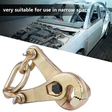 3 Ton Auto Body Pull Clamp Self-Tightening Serrated Jaw Clamp for Car Maintenance and Repair