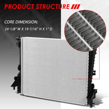2789 Factory Style Aluminum Radiator Replacement for 05-14 Ford Mustang 3.7L/3.9L/4.0L/4.6L/5.0L AT
