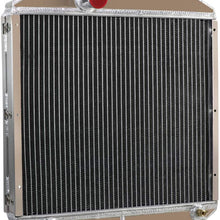 CoolingSky 2 Row All Aluminum Tractor Radiator for Ford New Holland 1510 1710 SBA310100440 SBA310100291