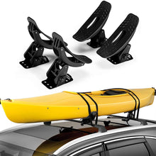 HUWENJUN123 Universal Kayak Canoe Car Roof Rack Saddle for Car Rack Kayak Canoe Brackets Easy Travel with Kayaks Canoes Paddleboards and Surfboards