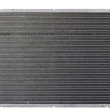 Deebior AT Aluminum/Plastic Radiator Compatible With 1987-93 LLV 1985-93 S10 2.5L 1985-88 S10 Blazer 2.5L 1985-90 GMC S15 2.5L 1985-88 GMC S15 Jimmy 2.5L