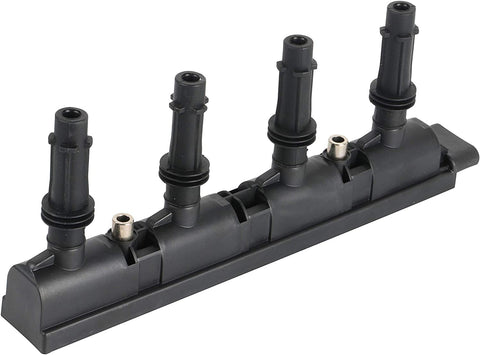Ignition Coil Pack - Fits 1.4L Buick Encore, Cadillac ELR, Chevrolet Cruze, Cruze Limited, Sonic, Trax, Volt - Replaces D521C, 55577898, 55579072, 25198623, C1810, UF669 - Turbo and Electric (Renewed)