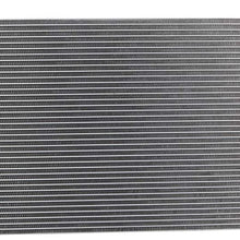 ECCPP Auto Parts Air Conditioning A/C AC Condenser Aluminum A/C AC Condenser Replacement Radiator for 3531 2006 2007 2008 2009 2010 2011 Acura CSX 2006-2011 2015 Honda Civic