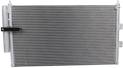 ECCPP Auto Parts Air Conditioning A/C AC Condenser Aluminum A/C AC Condenser Replacement Radiator for 3531 2006 2007 2008 2009 2010 2011 Acura CSX 2006-2011 2015 Honda Civic