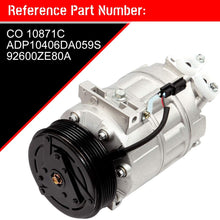 cciyu AC Compressor with Clutch for Nissan Sentra 2.0L 2007-2012 CO 10871C Auto Repair Compressors Assembly