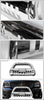 Trucks R Us - 2004-12 CHEVY COLORADO/2004-12 GMC CANYON 201 BULL GUARD W/5 HOLES( CHROME)