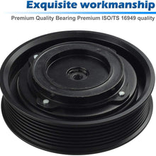 AUTEX AC A/C Compressor Clutch Coil Assembly Kit 38810RAAA01 4710537 10000628 Compatible with Accord 2003 2004 2005 2006 2007 2.4L (NOT FIT 3.0L)