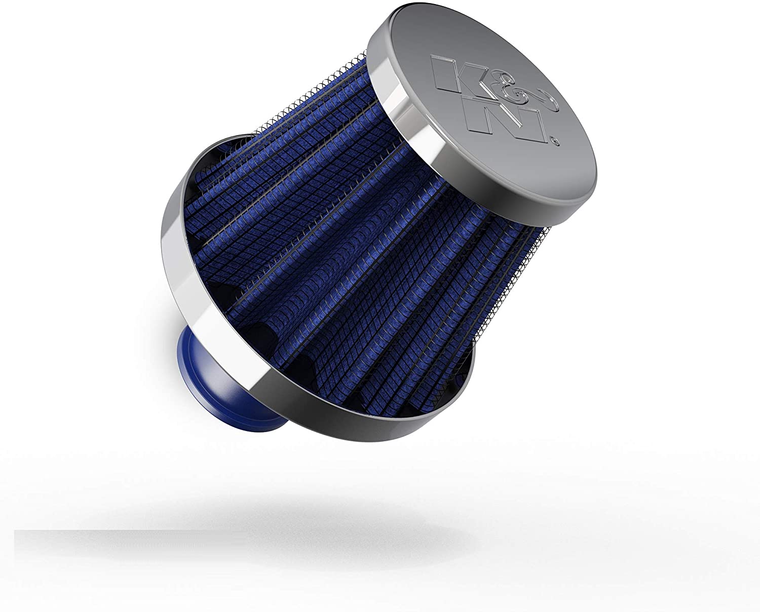 K&N Vent Air Filter/Breather: High Performance, Premium, Washable, Replacement Engine Filter: Flange Diameter: 0.375 In, Filter Height: 1.75 In, Flange Length: 0.5 In, Shape: Breather, 62-1600BL