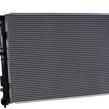 AutoShack RK1657 23.7in. Complete Radiator Replacement for 2007-2012 Hyundai Elantra 2.0L