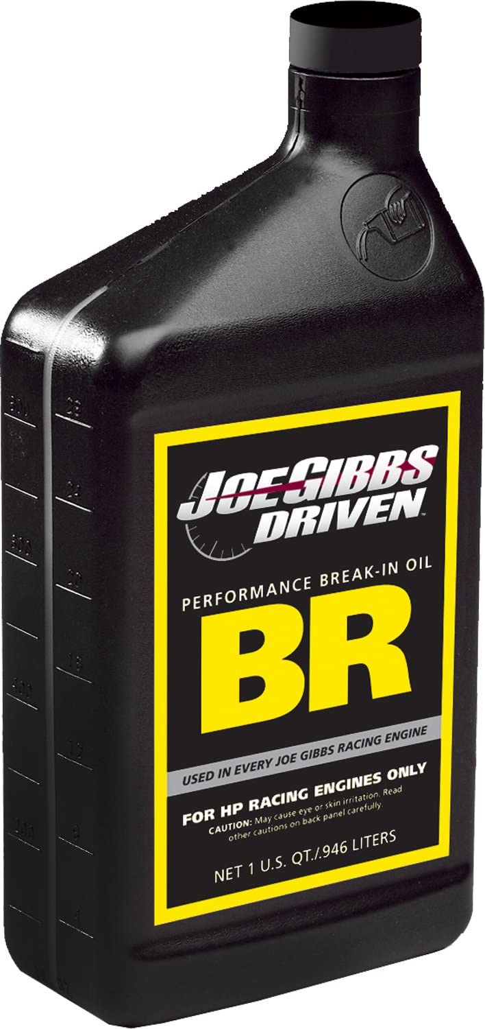 Driven JGR00106 Joe Gibbs 00107 BR 15W-50 Break-in Motor Oil - 1 Quart Bottle, Case of 12