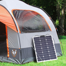 GIARIDE 50W 18V 12V Solar Panel Monocrystalline Cell Flexible Bendable Lightweight Waterproof Off-Grid Solar Power System Charger for RV, Boat, Caravans, Motorhome, Camping and 12V Battery Charging