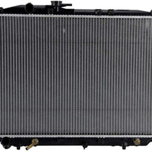 LONGKEES Automatic Transmission Aluminum/Plastic Radiator 1 Row For 2005-2008 Acura RL 3.5L V6 CU2814