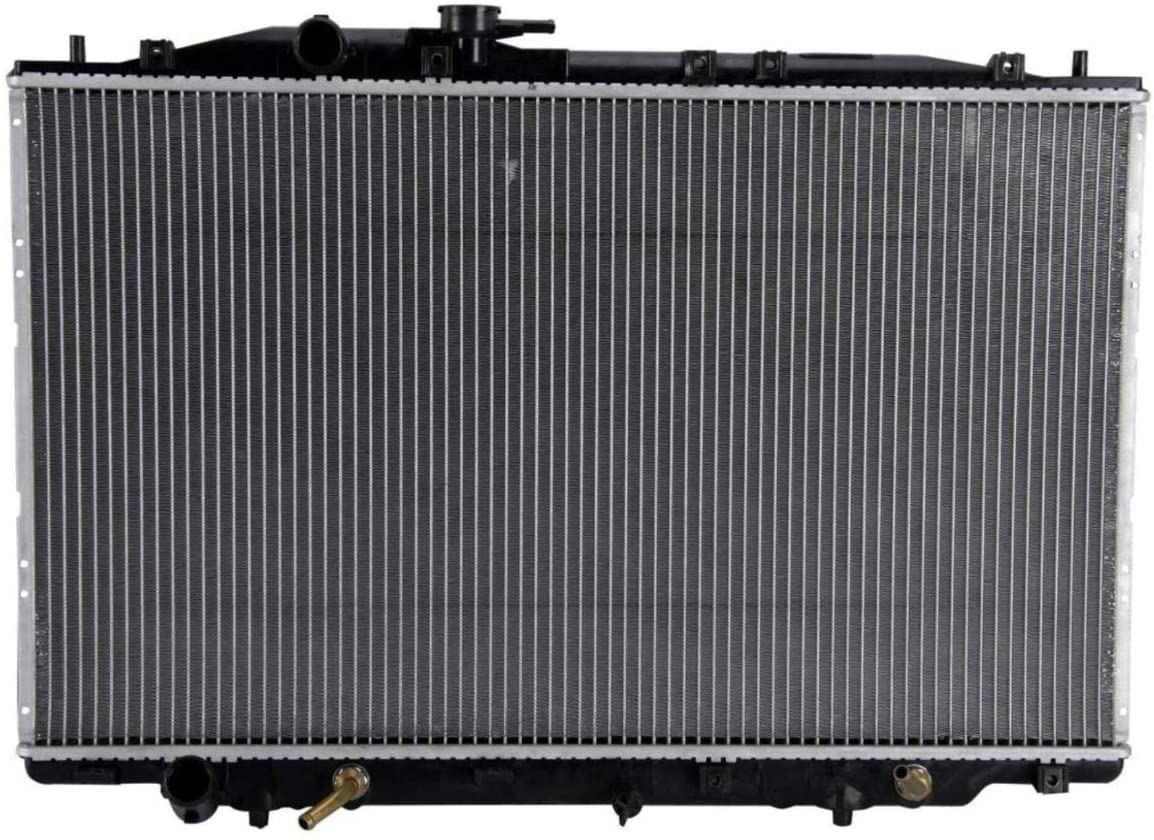 LONGKEES Automatic Transmission Aluminum/Plastic Radiator 1 Row For 2005-2008 Acura RL 3.5L V6 CU2814