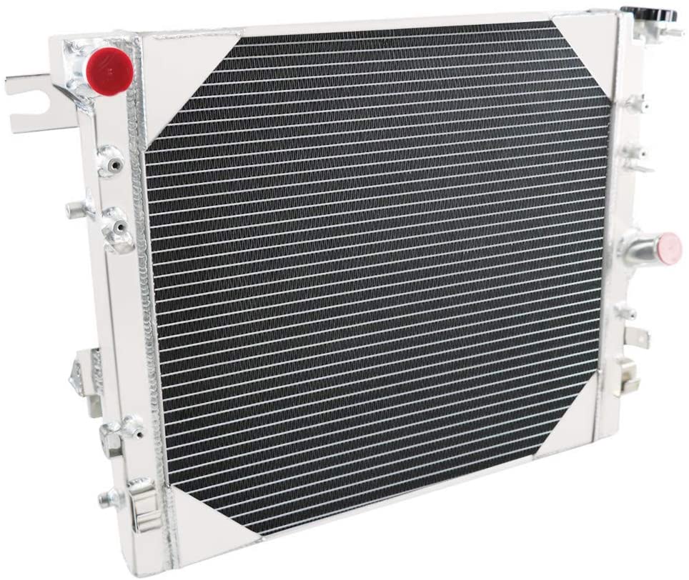 CoolingSky 3 Row All Aluminum Radiator for 2007-17 Jeep Wrangler JK 3.6L 3.8L V6