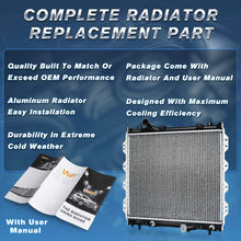 Complete Radiator Compatible with 2001-2010 Chrysler PT Cruiser 2.4L L4 4Cyl DWRD1013