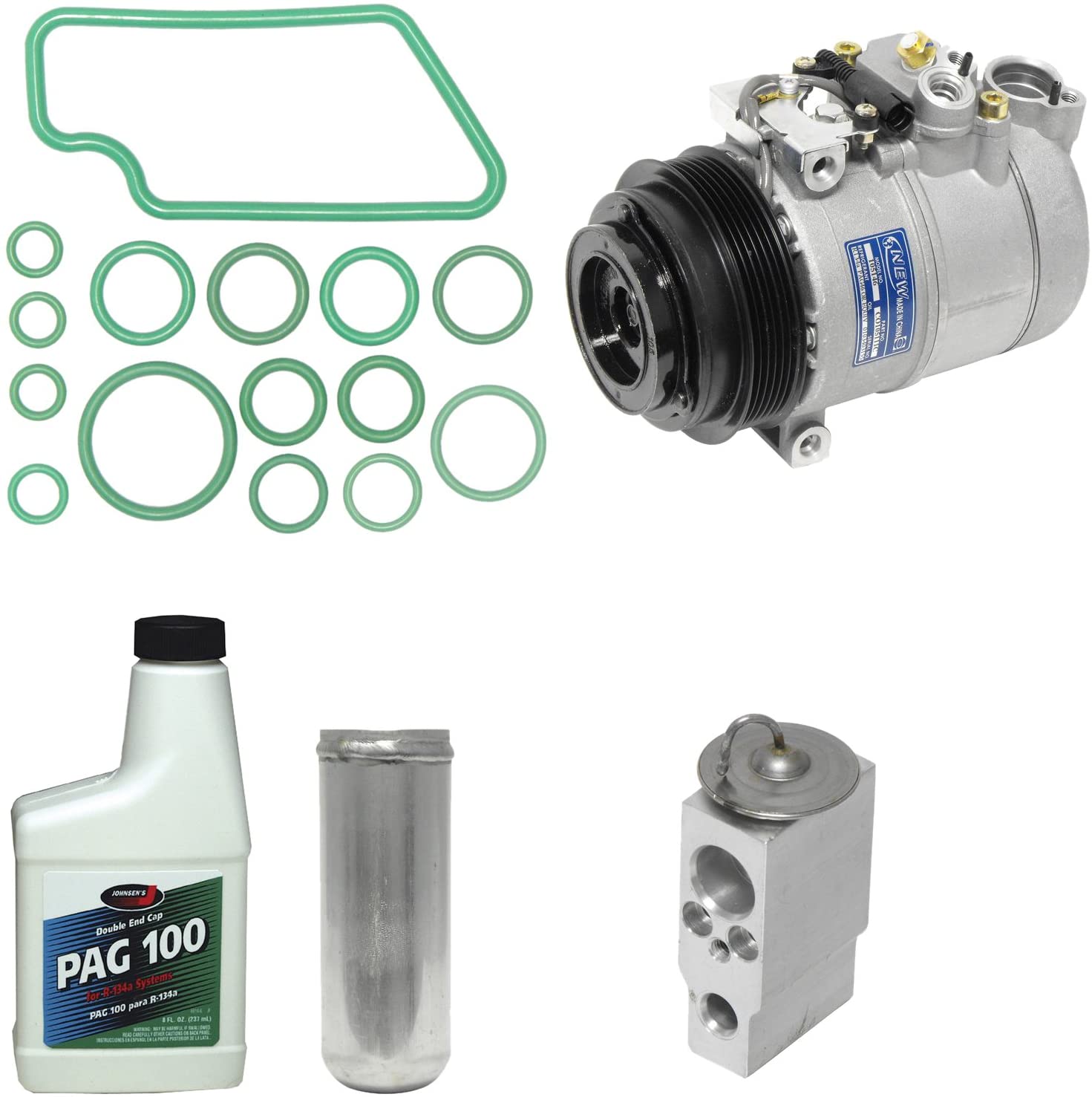 Universal Air Conditioner KT 1773 A/C Compressor and Component Kit
